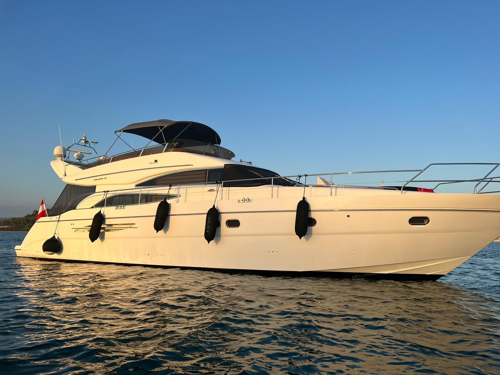 princess 61 yacht for sale