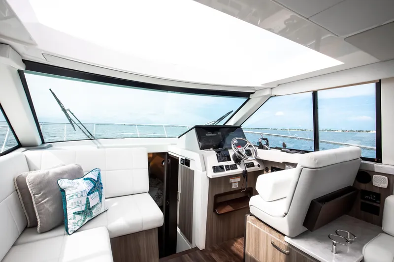 Lady G Yacht Photos Pics Regal XO 38 Lady G- Helm and Salon Seating