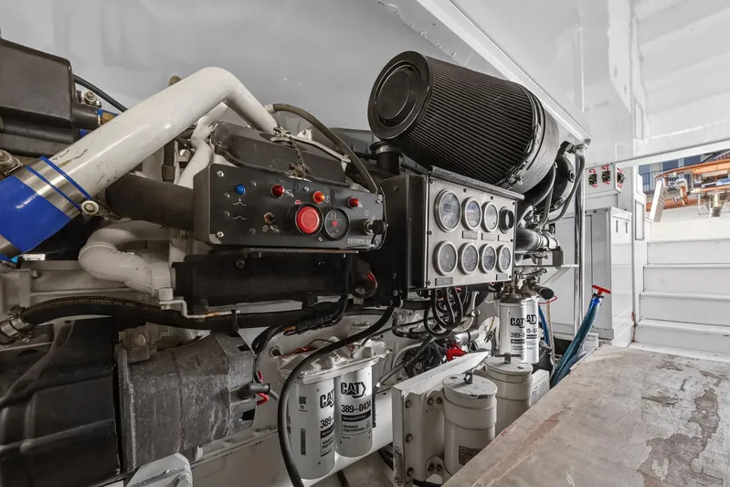 Cherin III Yacht Photos Pics Starboard Motor