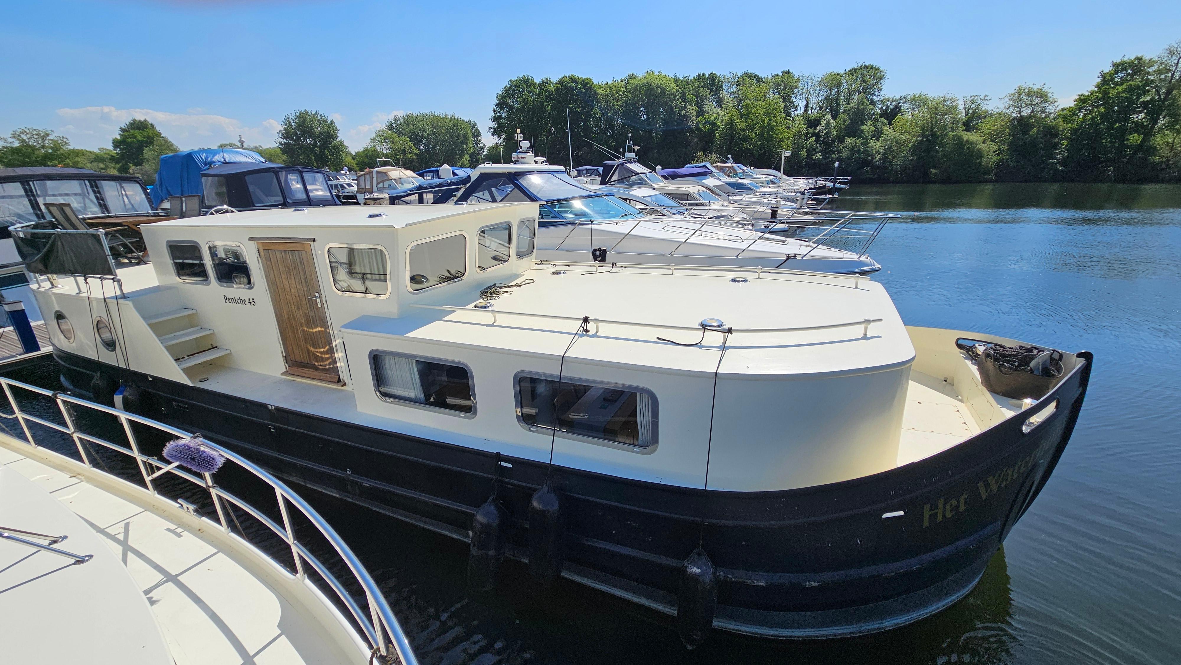 2016 Custom Replica Dutch Barge Peniche 45