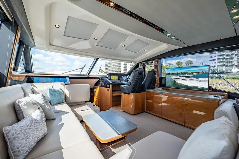 Never Say Never Again Yacht Photos Pics Princess 65 Never Say Never Again - Interior Helm