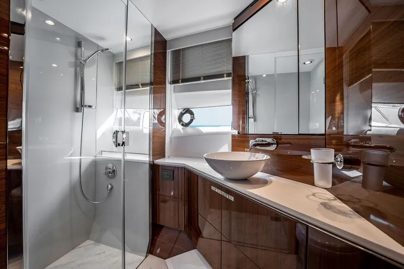 Never Say Never Again Yacht Photos Pics Princess 65 Never Say Never Again - Interior Head