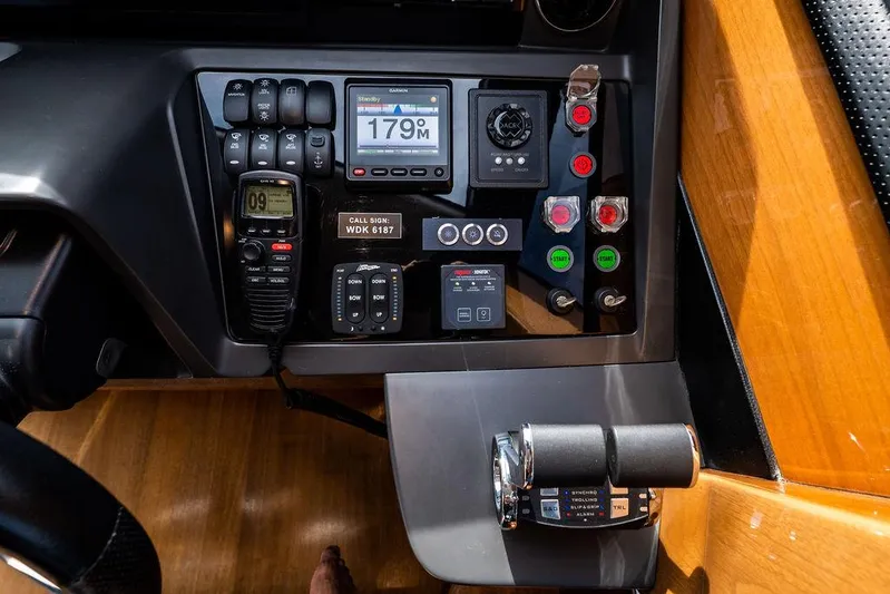 Never Say Never Again Yacht Photos Pics Princess 65 Never Say Never Again - Interior Helm