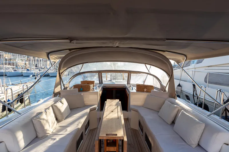  Yacht Photos Pics Luxurious 2014 Italia Yachts 15.98 interior with comfortable seating and elegant design.