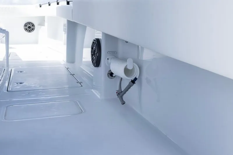  Yacht Photos Pics Interior view of 2026 Invincible 36 Catamaran, showcasing sleek design and modern features.