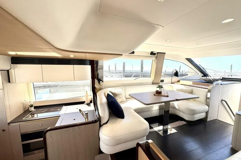 Kara Mia II Yacht Photos Pics 2019 Azimut 55 - Galley/Dinette