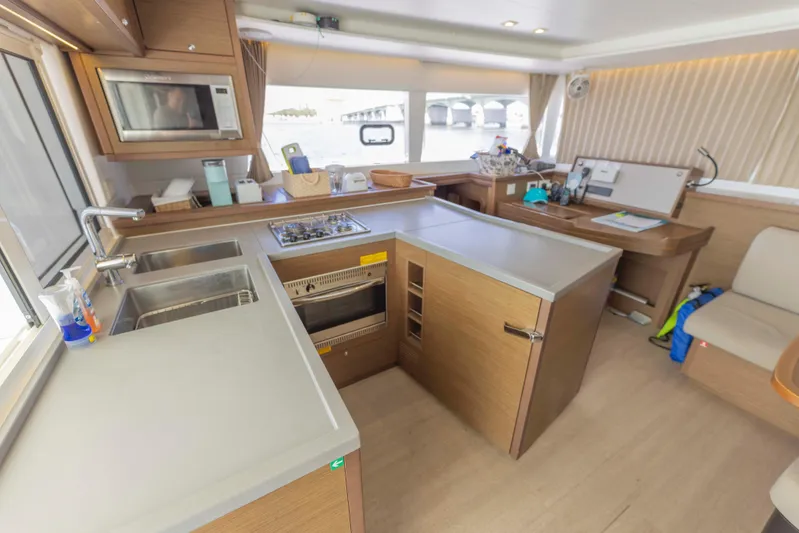 Second Star Yacht Photos Pics Galley