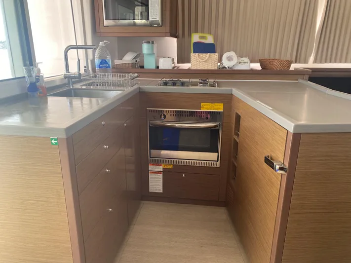 Second Star Yacht Photos Pics Galley