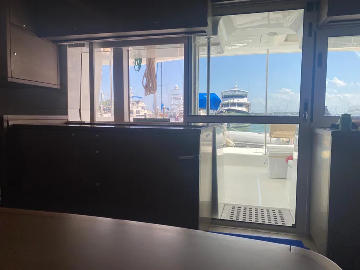 Second Star Yacht Photos Pics Looking aft from saloon