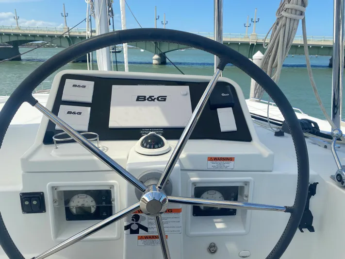 Second Star Yacht Photos Pics Helms station