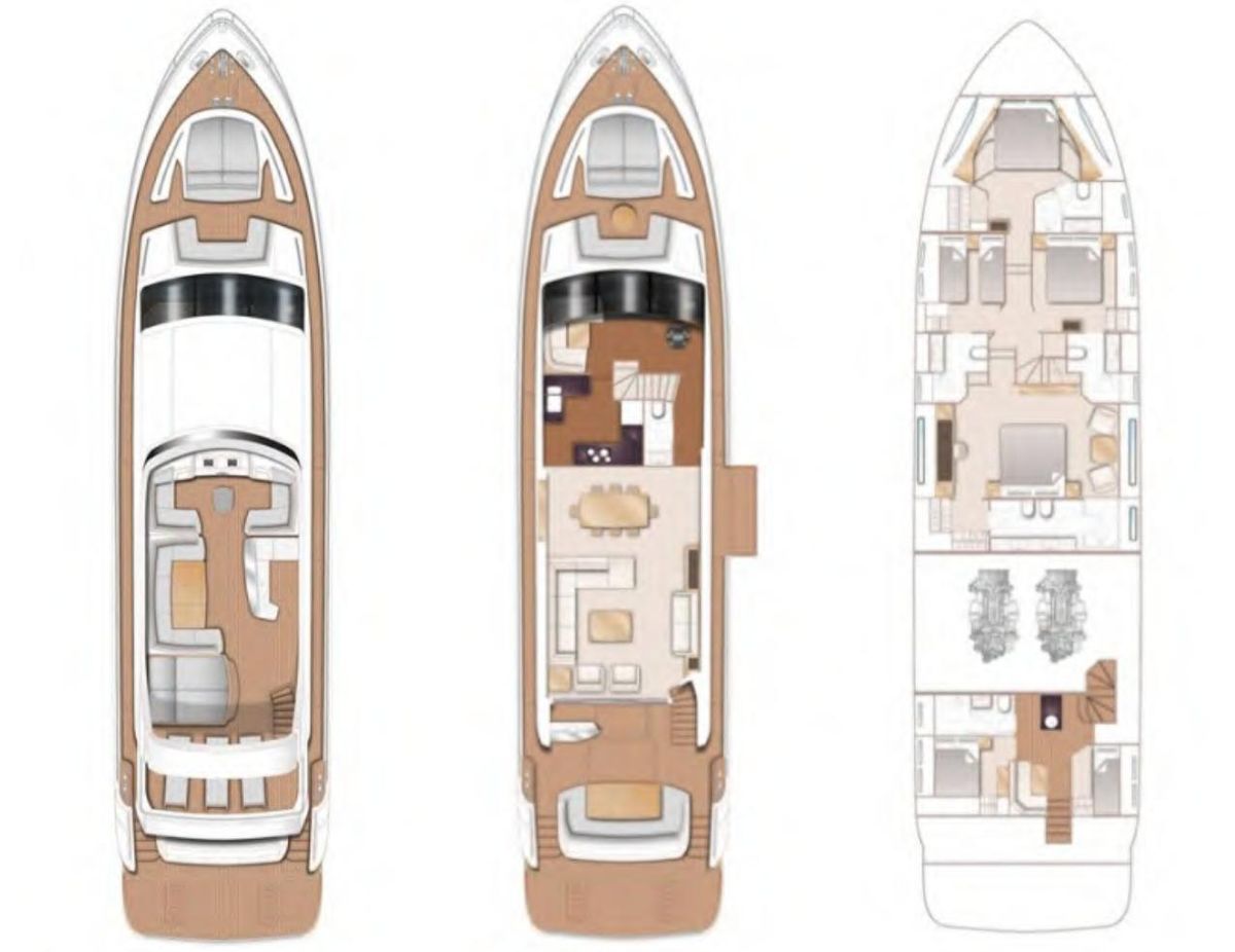 2014 Princess 87 