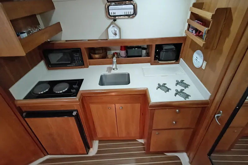 Deja Vu Yacht Photos Pics Galley