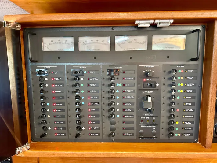 Aquila II Yacht Photos Pics ACDC Panel