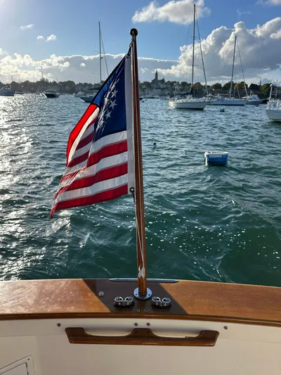 Aquila II Yacht Photos Pics Transom