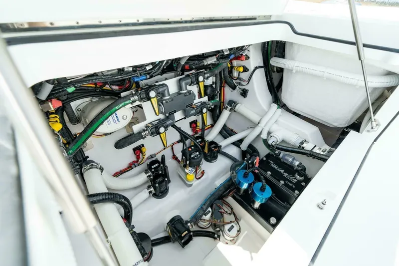 Emily Ann Yacht Photos Pics 2025 Valhalla Boatworks 29 Center Console - Engine Room