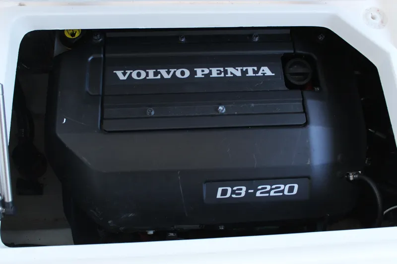  Yacht Photos Pics Volvo Penta D3-220 engine in 2016 Aspen B100 boat.