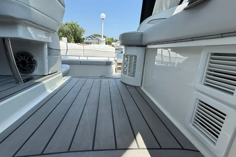  Yacht Photos Pics 2022 Formula 40 Performance Cruiser deck with sleek seating and modern design.
