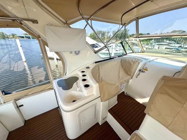 Endeavor Yacht Photos Pics Aft Deck - Port Side