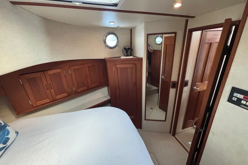 Egret Yacht Photos Pics Owners stateroom to starboard