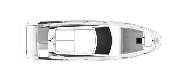  Yacht Photos Pics Top view of 2024 Beneteau 36 Gran Turismo GT yacht layout.