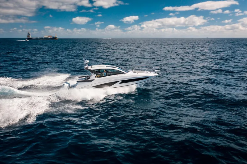  Yacht Photos Pics 2024 Beneteau 36 Gran Turismo GT cruising on open water.