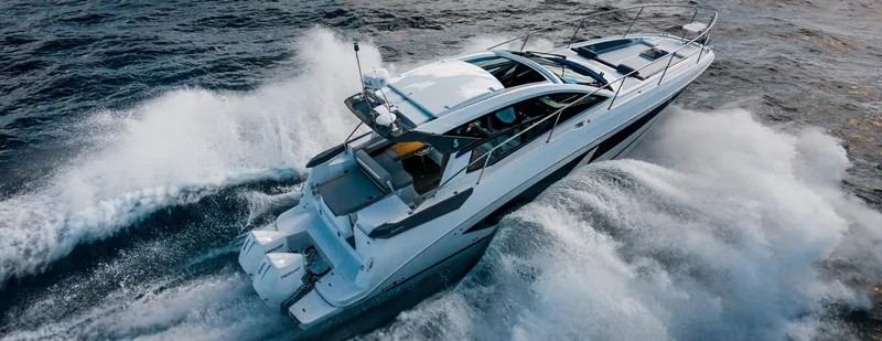  Yacht Photos Pics 2024 Beneteau 36 Gran Turismo GT cruising on open water.