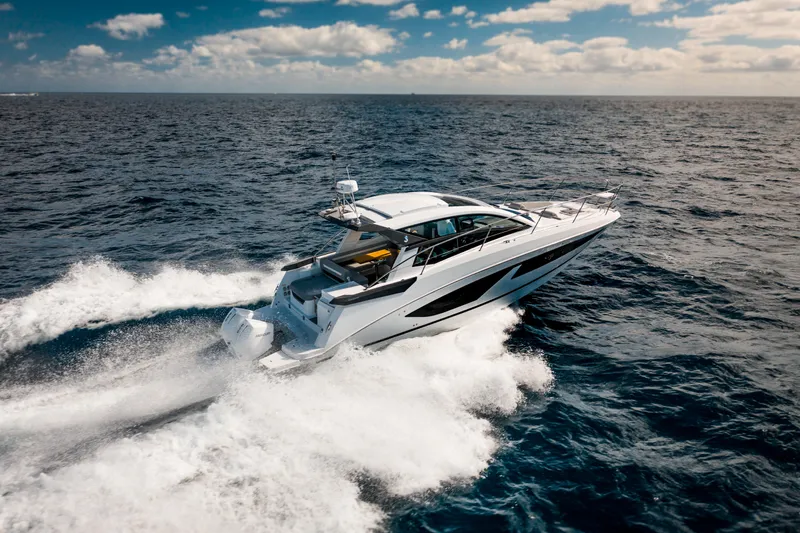  Yacht Photos Pics 2024 Beneteau 36 Gran Turismo GT cruising on open water.