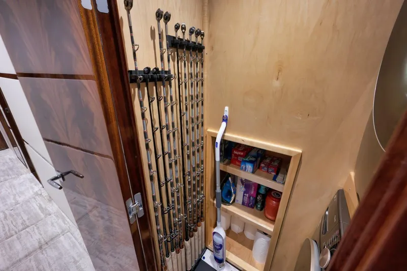 Nikki Bella Yacht Photos Pics 2025 Viking 90 Convertible- NIKKI BELLA- Washer/ Dryer/ Storage