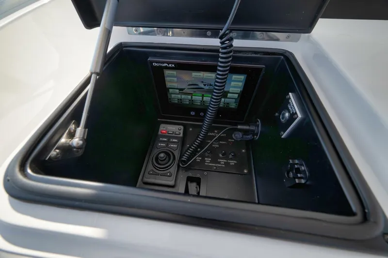 Nikki Bella Yacht Photos Pics 2025 Viking 90 Convertible- NIKKI BELLA- Flybridge Helm