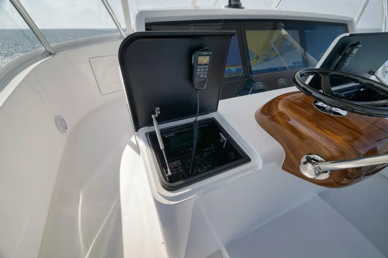 Nikki Bella Yacht Photos Pics 2025 Viking 90 Convertible- NIKKI BELLA- Flybridge Helm