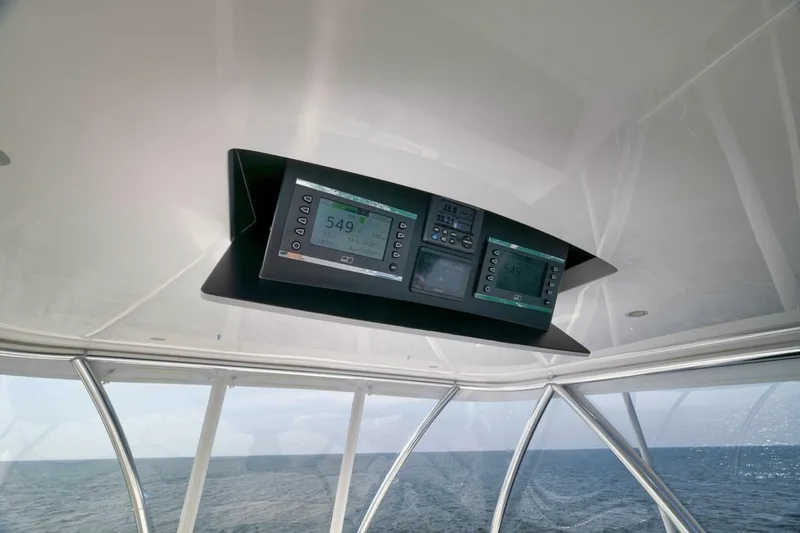 Nikki Bella Yacht Photos Pics 2025 Viking 90 Convertible- NIKKI BELLA- Flybridge Helm