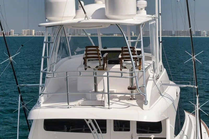 Nikki Bella Yacht Photos Pics 2025 Viking 90 Convertible- NIKKI BELLA- Flybridge