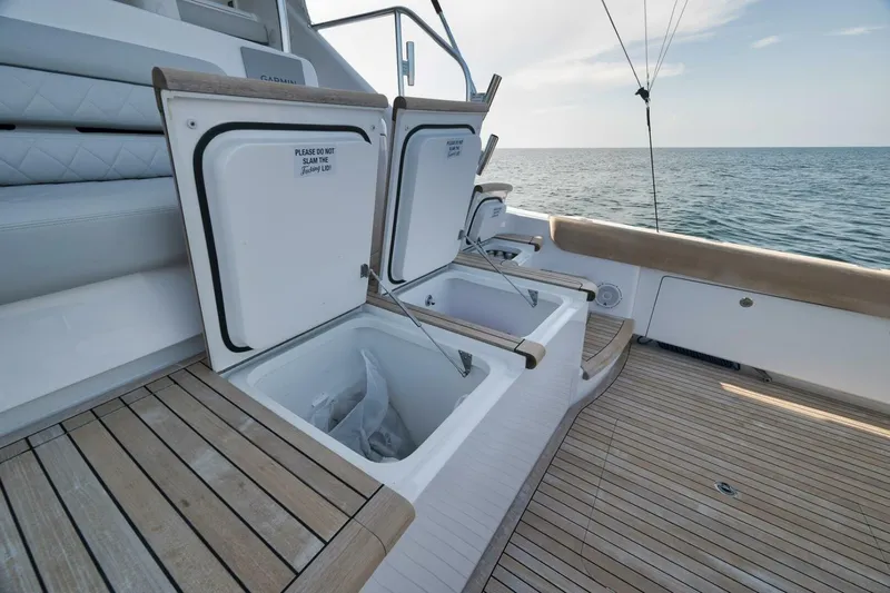 Nikki Bella Yacht Photos Pics 2025 Viking 90 Convertible- NIKKI BELLA- Cockpit