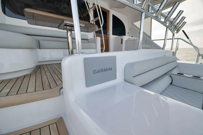 Nikki Bella Yacht Photos Pics 2025 Viking 90 Convertible- NIKKI BELLA- Cockpit