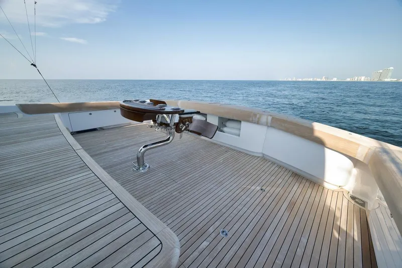 Nikki Bella Yacht Photos Pics 2025 Viking 90 Convertible- NIKKI BELLA- Cockpit