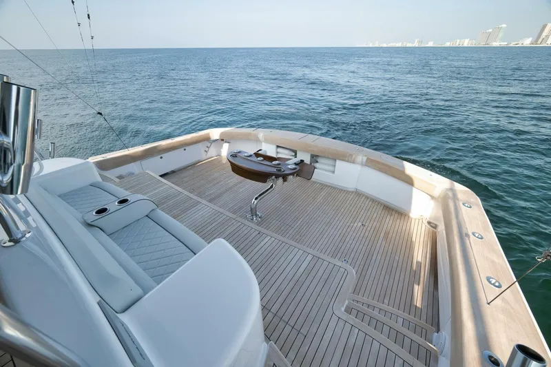 Nikki Bella Yacht Photos Pics 2025 Viking 90 Convertible- NIKKI BELLA- Cockpit