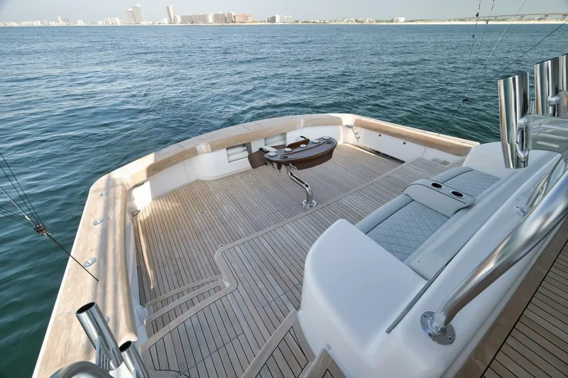 Nikki Bella Yacht Photos Pics 2025 Viking 90 Convertible- NIKKI BELLA- Cockpit