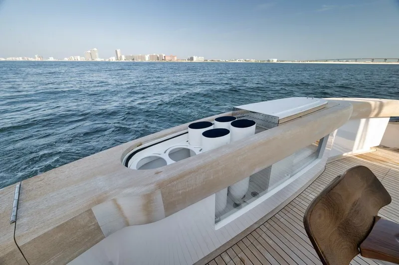 Nikki Bella Yacht Photos Pics 2025 Viking 90 Convertible- NIKKI BELLA- Tuna Tubes