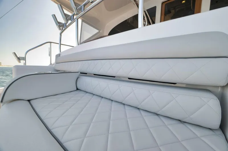 Nikki Bella Yacht Photos Pics 2025 Viking 90 Convertible- NIKKI BELLA- Cockpit