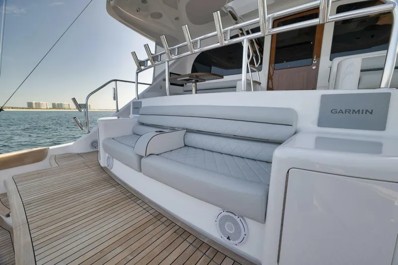 Nikki Bella Yacht Photos Pics 2025 Viking 90 Convertible- NIKKI BELLA- Cockpit