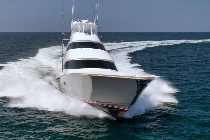 Nikki Bella Yacht Photos Pics 2025 Viking 90 Convertible- NIKKI BELLA- Bow