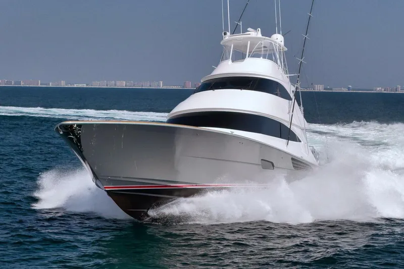 Nikki Bella Yacht Photos Pics 2025 Viking 90 Convertible- NIKKI BELLA- Port Profile