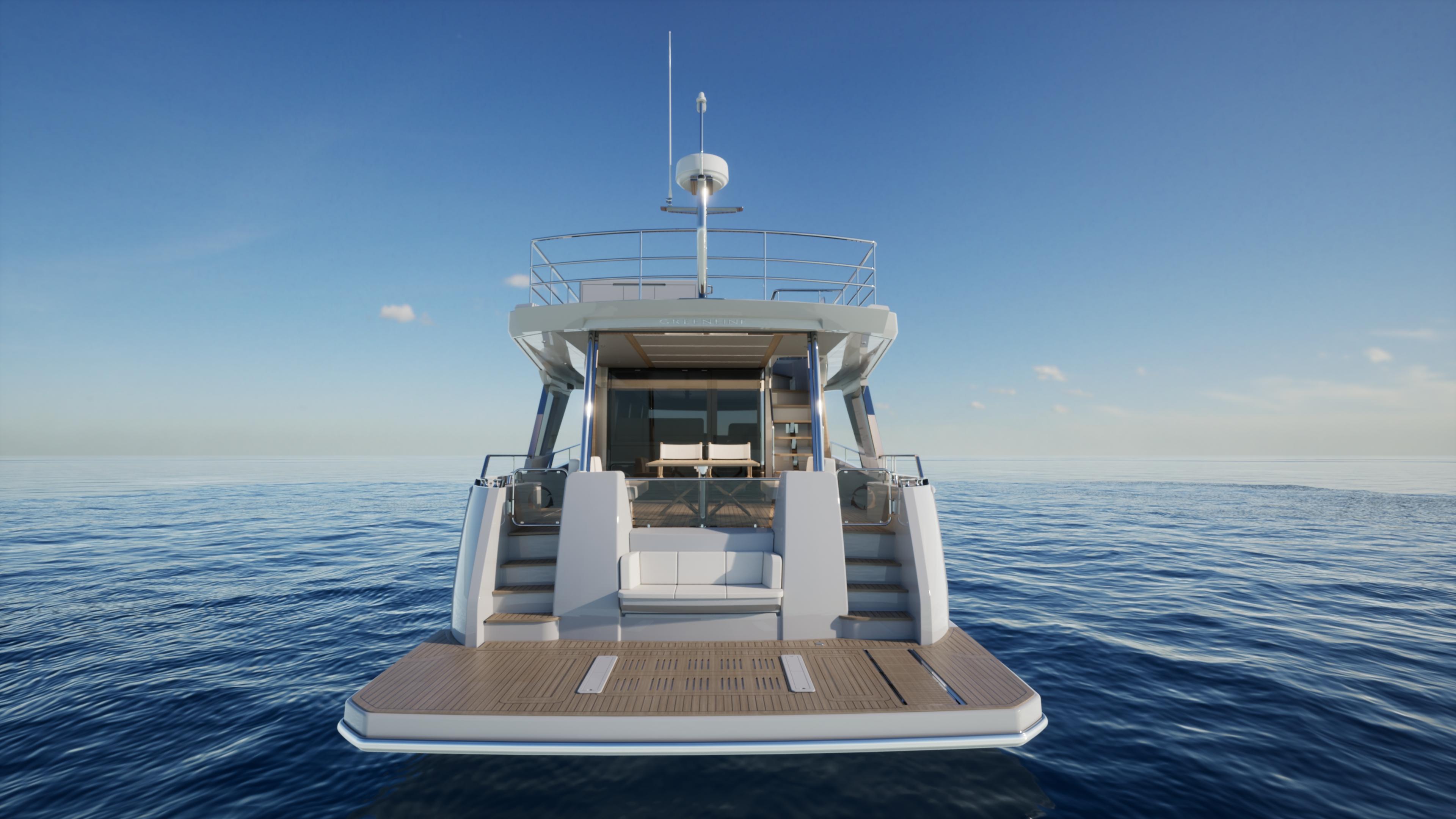 greenline 58 fly hybrid yacht