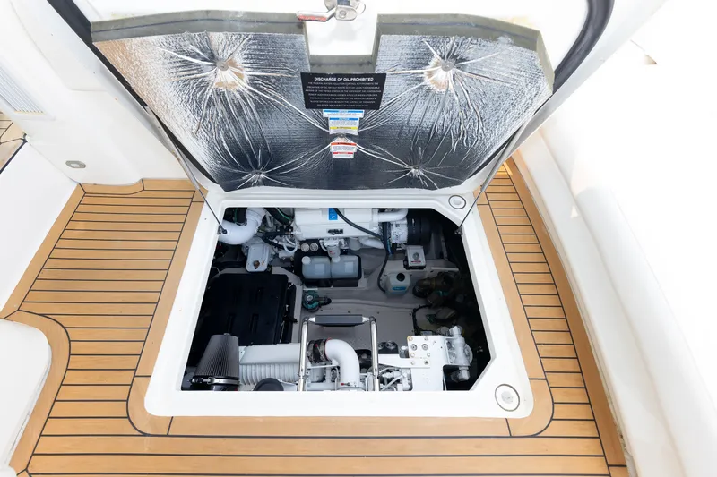 Patriot Yacht Photos Pics Access to Engine Compartment