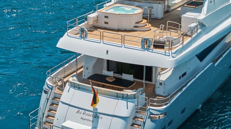 Big Rubber Duck Yacht Photos Pics 