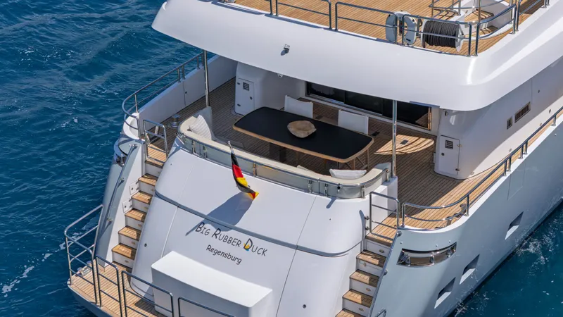 Big Rubber Duck Yacht Photos Pics 