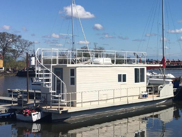 1966 Custom Office Houseboat