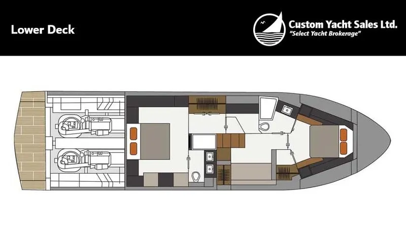  Yacht Photos Pics Lower Deck Layout