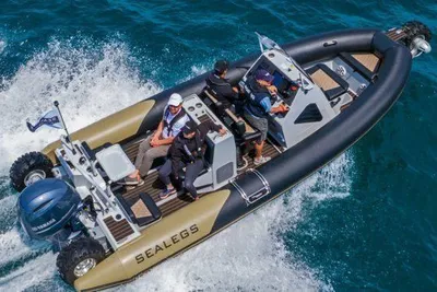 Sealegs 7.5. Hydrasol Amphibious Rib