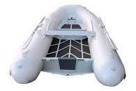 2022 ZAR Mini Rib 10 Lite inflatable boat, top view.